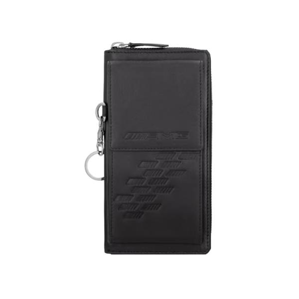 Mercedes-Benz AMG Handy Smartphone Tasche 2 in 1 Leder schwarz