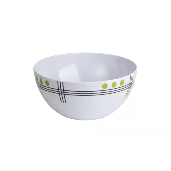 Salatschüssel Salat Schüssel Dots Berger 25 cm grün Camping Caravan Wohnwagen Wohnmobil
