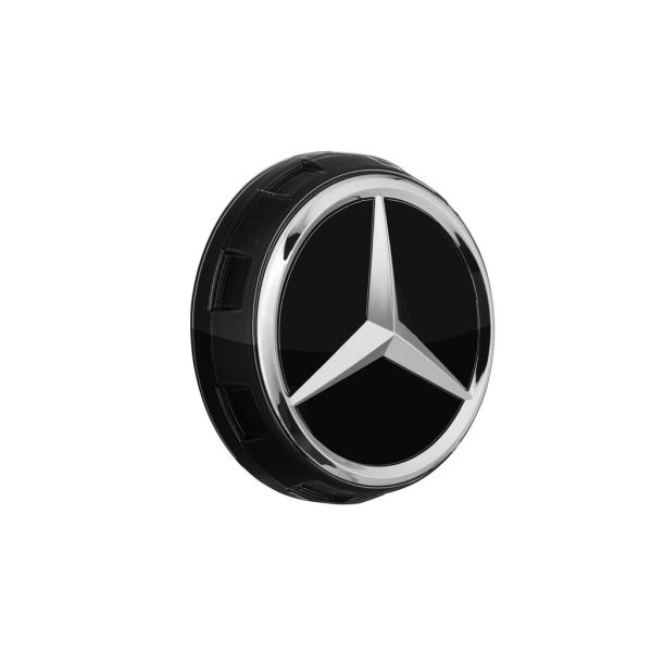 AMG Mercedes Benz Nabenkappe Radnabenabdeckung schwarz Stern für Standard Felgen