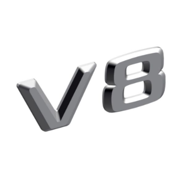 Mercedes Benz Typenzeichen Emblem Schriftzug V 8 Classic