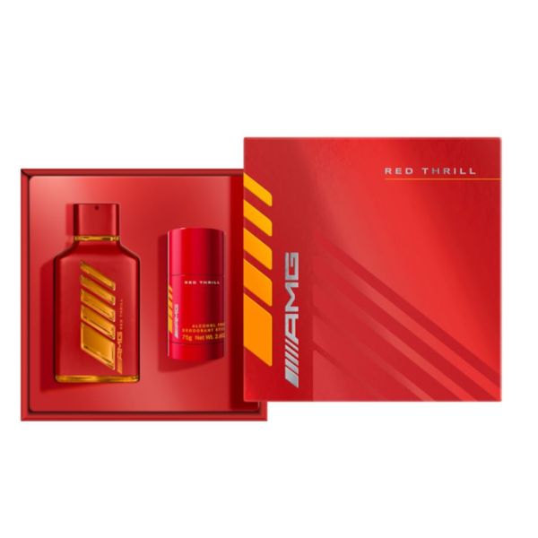 Geschenkset AMG Red Thrill Mercedes Benz by INCC ® Eau de Parfum