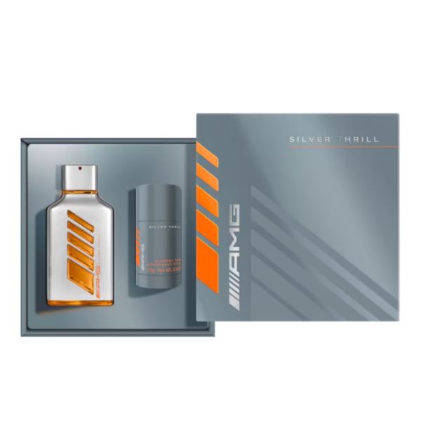 Geschenkset AMG Silver Thrill Mercedes Benz by INCC ® Eau de Parfum