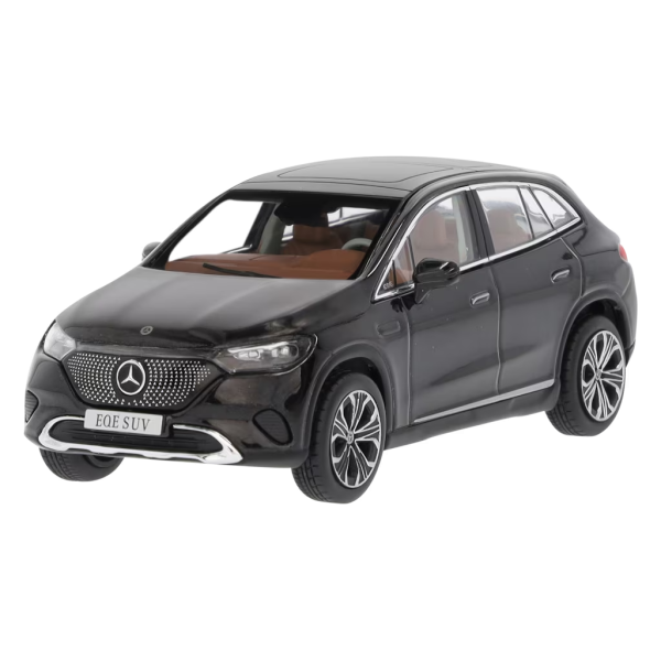 1:43 Modellauto Mercedes Benz EQE SUV Electric Art Line X294 schwarz by Minimax
