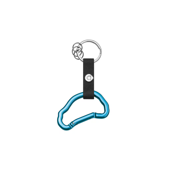 Smart Schlüsselanhänger Anhänger Karabiner blau