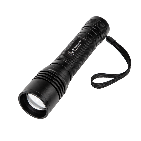Mercedes Benz Trucks Alu LED Taschenlampe Lampe mit Fokus- und Signalfunktion 