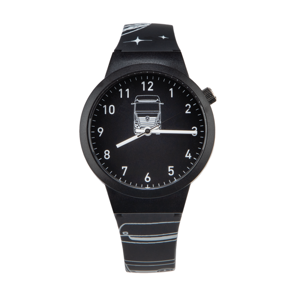 Mercedes Benz Trucks Armbanduhr Kinder Uhr LKW Seiko Uhrwerk