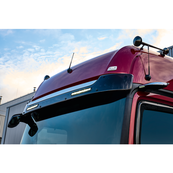 Mercedes Benz Actros Nachrüstset Sonnenblende mit LED Bars